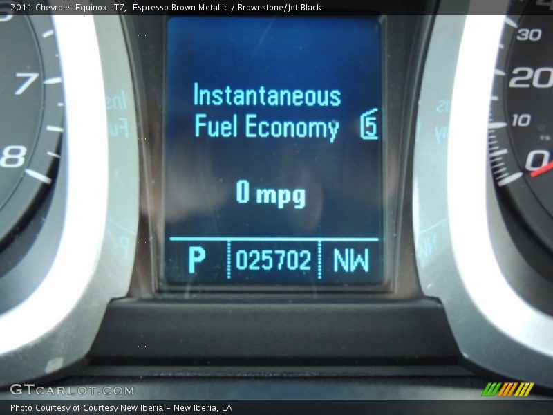 Espresso Brown Metallic / Brownstone/Jet Black 2011 Chevrolet Equinox LTZ