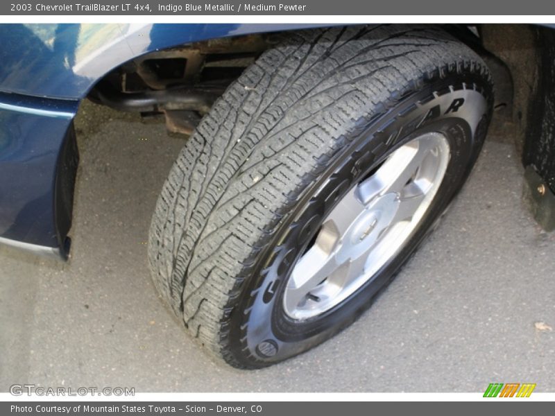 Indigo Blue Metallic / Medium Pewter 2003 Chevrolet TrailBlazer LT 4x4