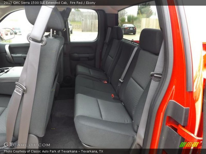 Fire Red / Ebony 2013 GMC Sierra 1500 SLE Extended Cab