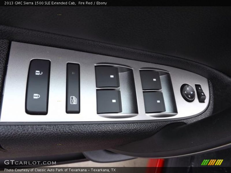 Fire Red / Ebony 2013 GMC Sierra 1500 SLE Extended Cab