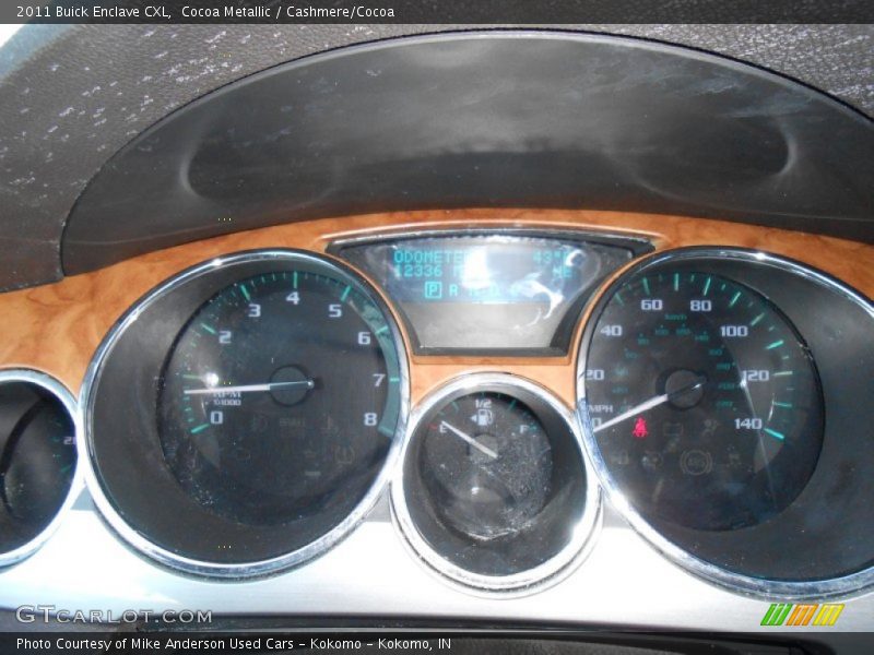 Cocoa Metallic / Cashmere/Cocoa 2011 Buick Enclave CXL
