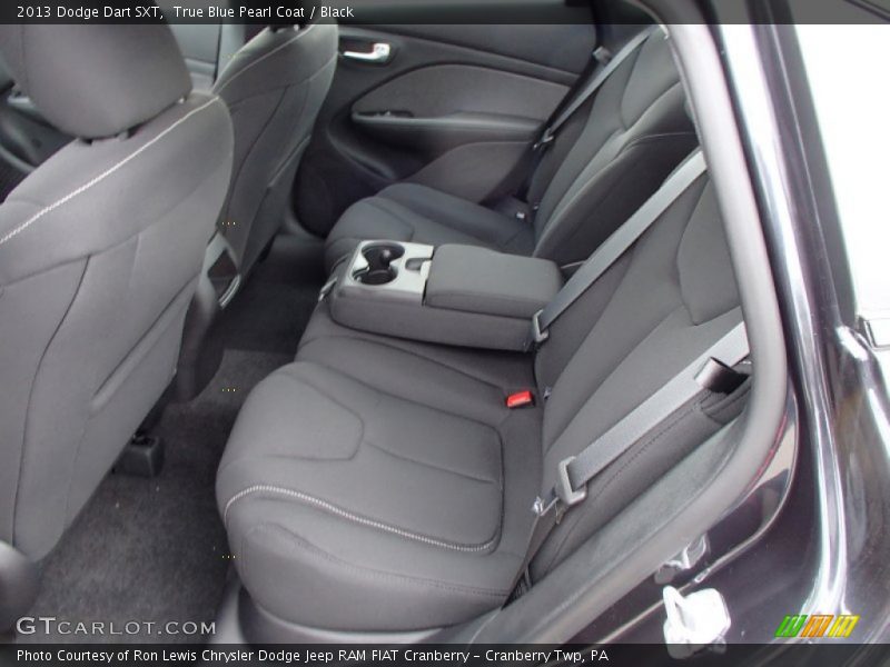 Rear Seat of 2013 Dart SXT