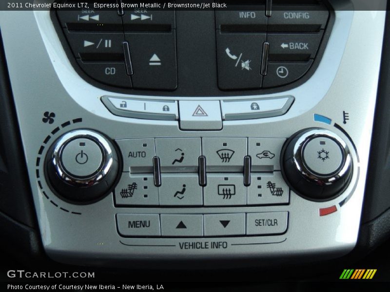 Controls of 2011 Equinox LTZ