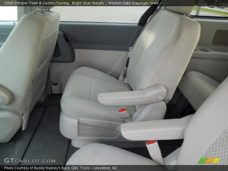 Bright Silver Metallic / Medium Slate Gray/Light Shale 2008 Chrysler Town & Country Touring