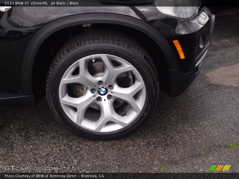 Jet Black / Black 2010 BMW X5 xDrive48i