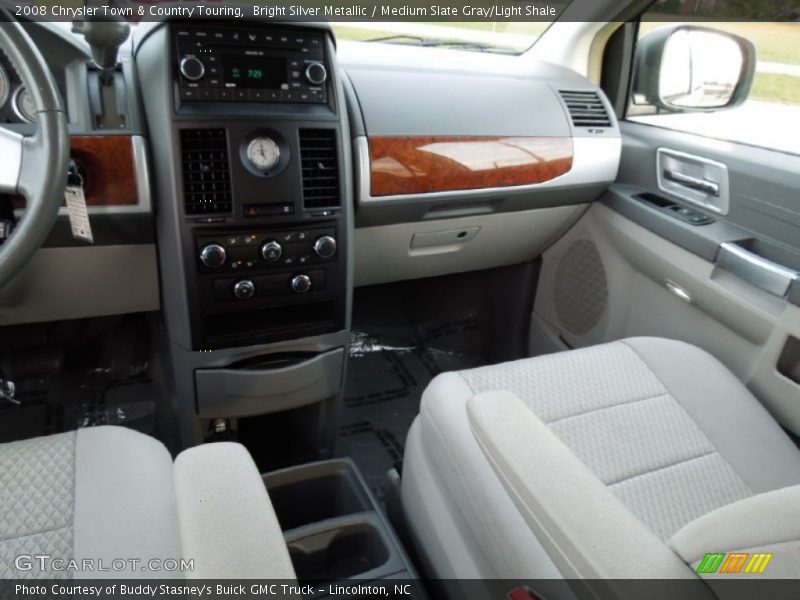 Bright Silver Metallic / Medium Slate Gray/Light Shale 2008 Chrysler Town & Country Touring
