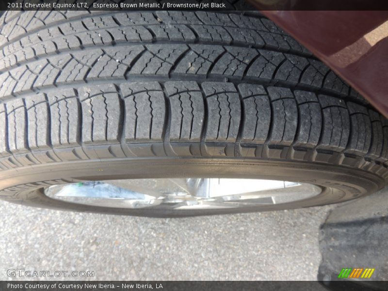 Espresso Brown Metallic / Brownstone/Jet Black 2011 Chevrolet Equinox LTZ