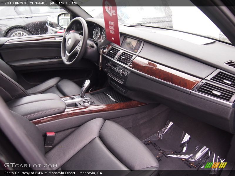 Jet Black / Black 2010 BMW X5 xDrive48i