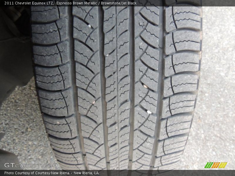 Espresso Brown Metallic / Brownstone/Jet Black 2011 Chevrolet Equinox LTZ