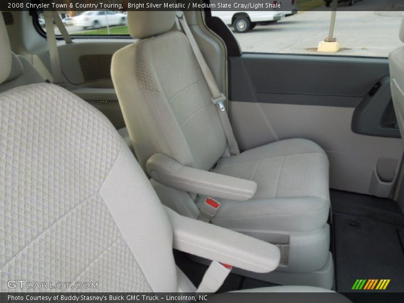 Bright Silver Metallic / Medium Slate Gray/Light Shale 2008 Chrysler Town & Country Touring