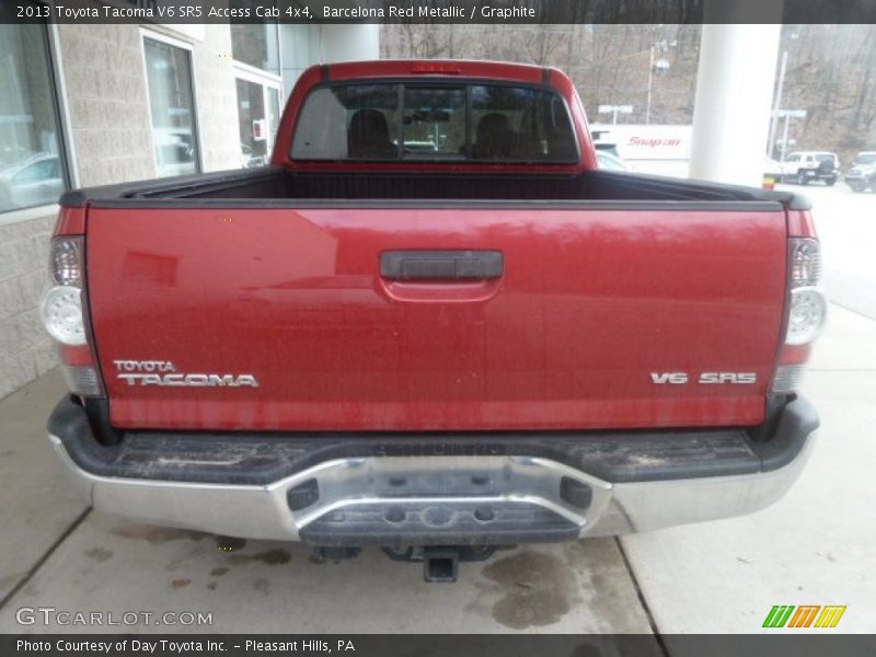 Barcelona Red Metallic / Graphite 2013 Toyota Tacoma V6 SR5 Access Cab 4x4