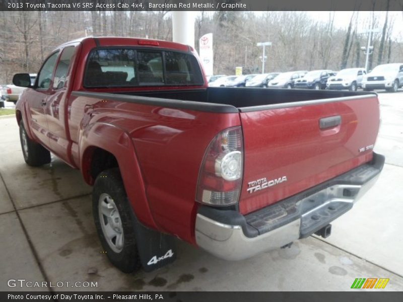 Barcelona Red Metallic / Graphite 2013 Toyota Tacoma V6 SR5 Access Cab 4x4