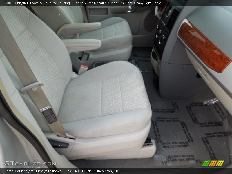 Bright Silver Metallic / Medium Slate Gray/Light Shale 2008 Chrysler Town & Country Touring