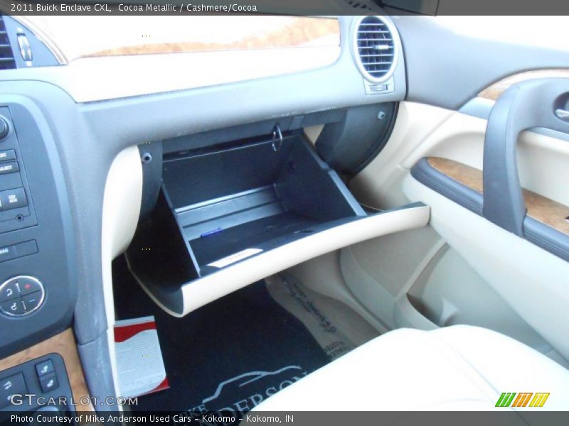 Cocoa Metallic / Cashmere/Cocoa 2011 Buick Enclave CXL