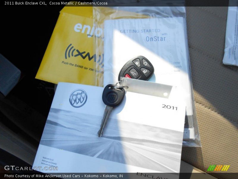 Cocoa Metallic / Cashmere/Cocoa 2011 Buick Enclave CXL