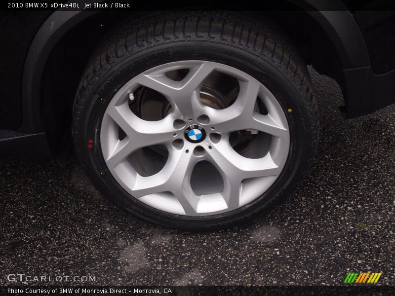 Jet Black / Black 2010 BMW X5 xDrive48i