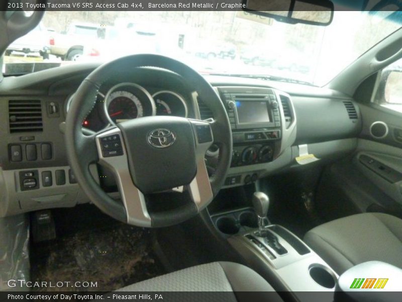 Barcelona Red Metallic / Graphite 2013 Toyota Tacoma V6 SR5 Access Cab 4x4