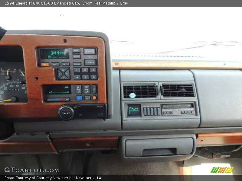 Bright Teal Metallic / Gray 1994 Chevrolet C/K C1500 Extended Cab