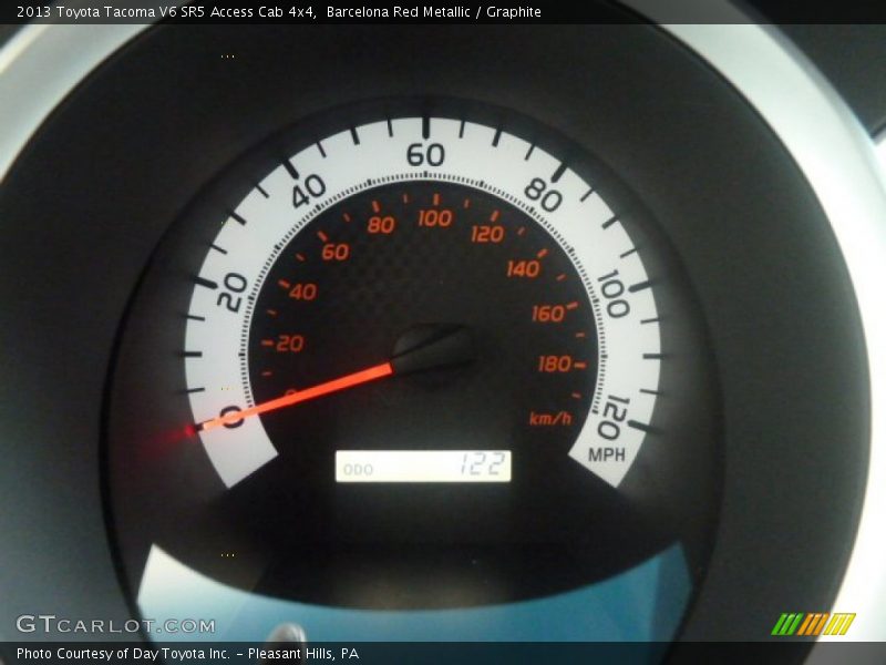 Barcelona Red Metallic / Graphite 2013 Toyota Tacoma V6 SR5 Access Cab 4x4