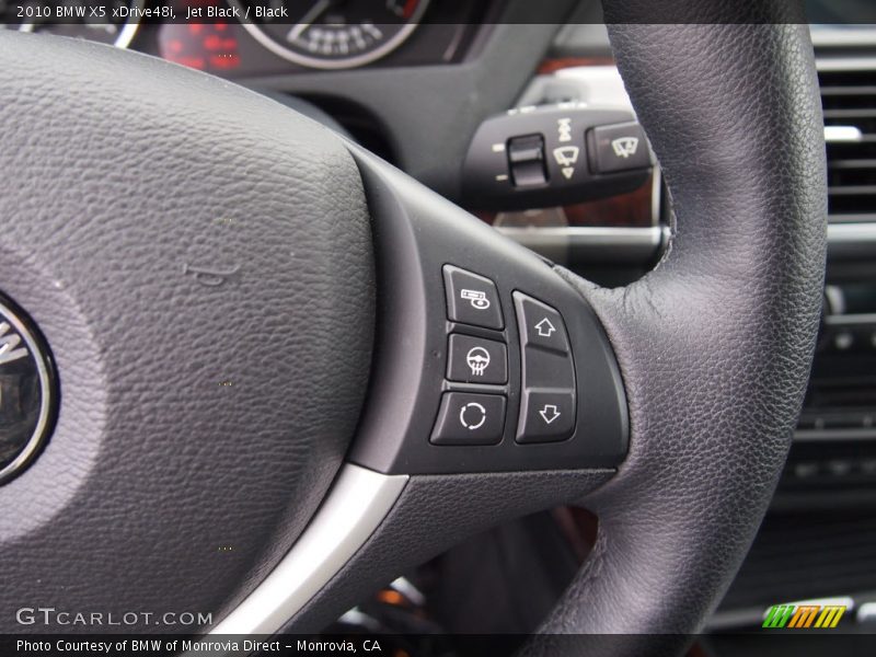 Jet Black / Black 2010 BMW X5 xDrive48i