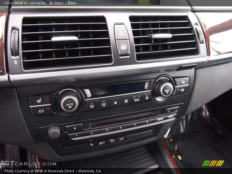 Jet Black / Black 2010 BMW X5 xDrive48i