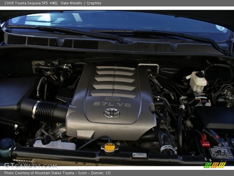 Slate Metallic / Graphite 2008 Toyota Sequoia SR5 4WD