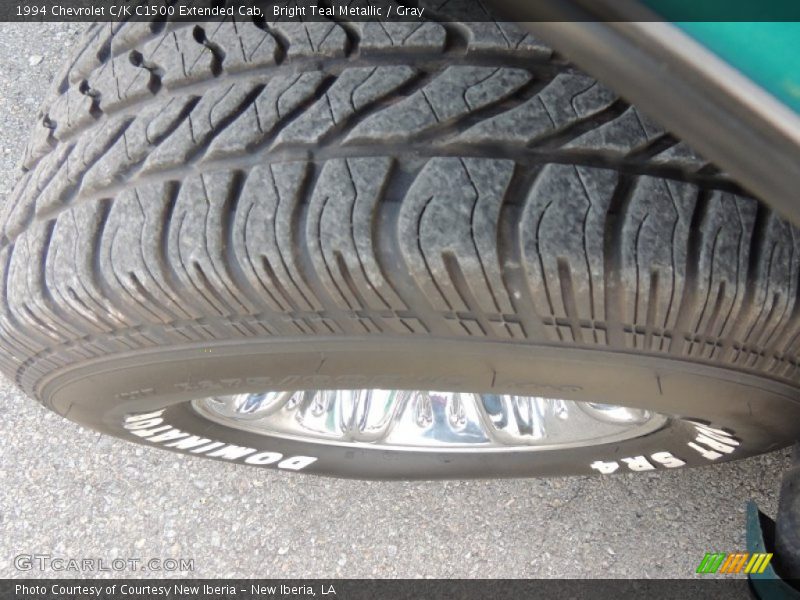 Bright Teal Metallic / Gray 1994 Chevrolet C/K C1500 Extended Cab