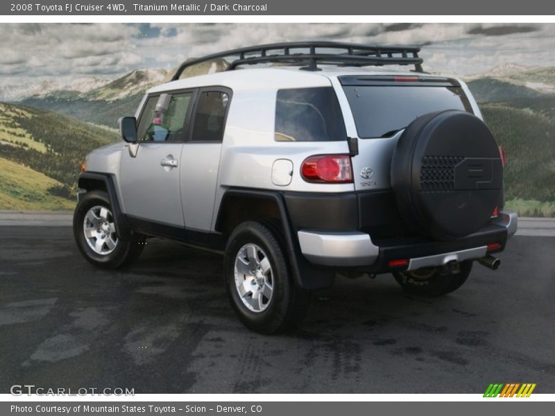 Titanium Metallic / Dark Charcoal 2008 Toyota FJ Cruiser 4WD