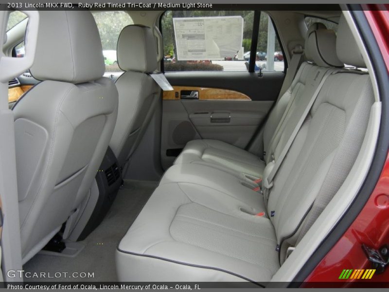 Ruby Red Tinted Tri-Coat / Medium Light Stone 2013 Lincoln MKX FWD