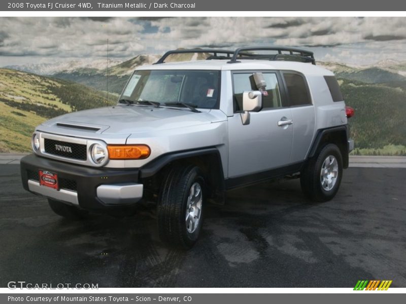 Titanium Metallic / Dark Charcoal 2008 Toyota FJ Cruiser 4WD