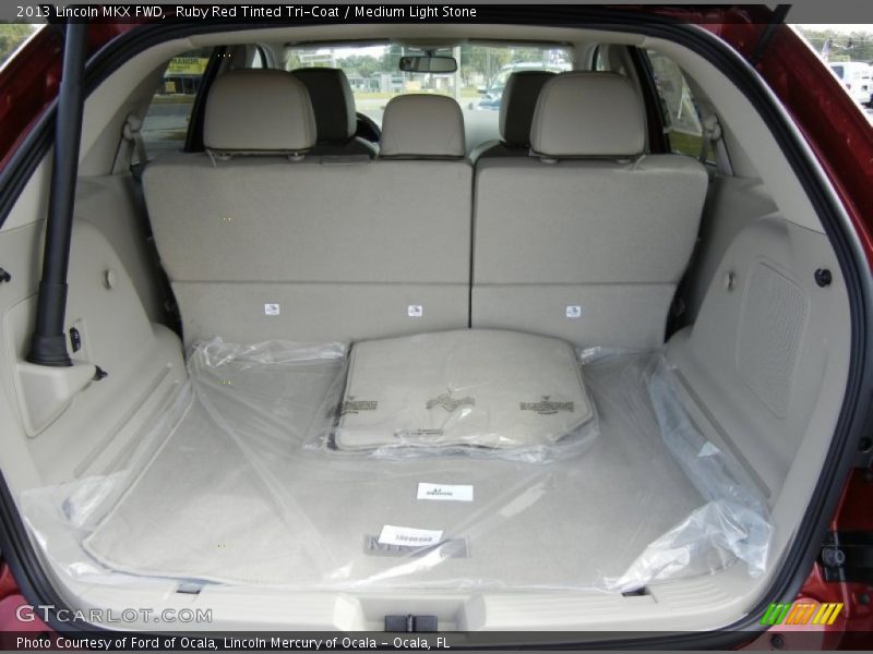 Ruby Red Tinted Tri-Coat / Medium Light Stone 2013 Lincoln MKX FWD