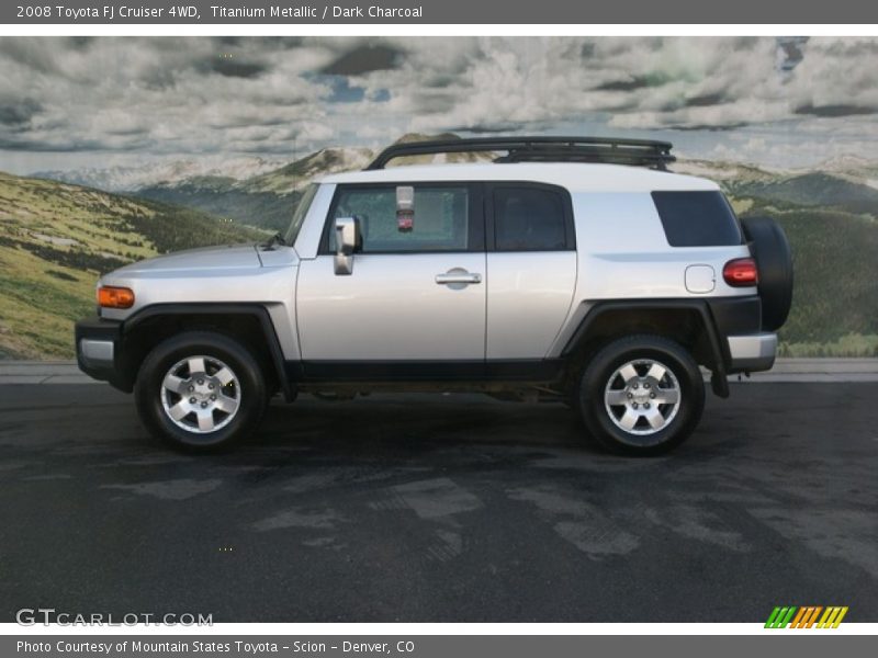 Titanium Metallic / Dark Charcoal 2008 Toyota FJ Cruiser 4WD