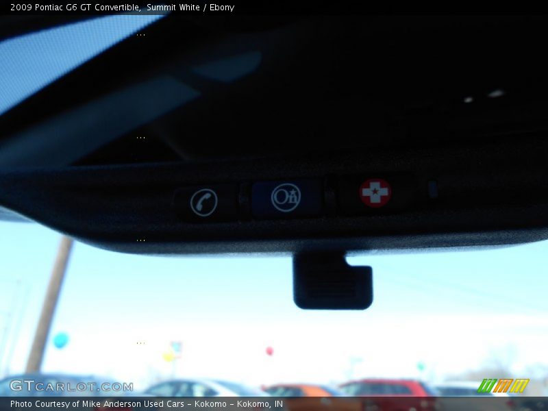Summit White / Ebony 2009 Pontiac G6 GT Convertible
