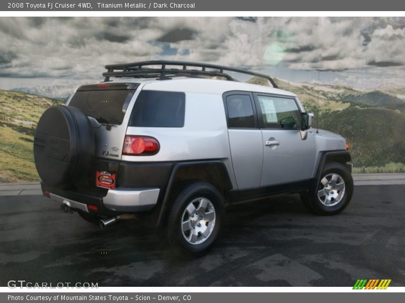 Titanium Metallic / Dark Charcoal 2008 Toyota FJ Cruiser 4WD