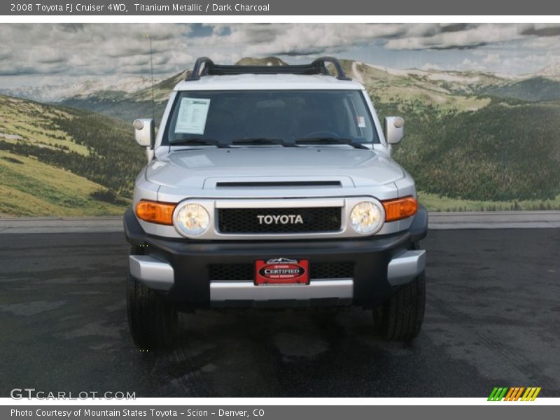 Titanium Metallic / Dark Charcoal 2008 Toyota FJ Cruiser 4WD