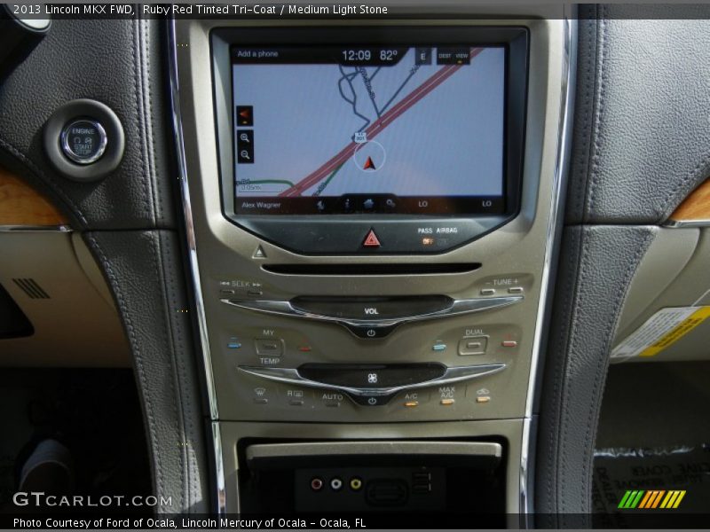 Ruby Red Tinted Tri-Coat / Medium Light Stone 2013 Lincoln MKX FWD