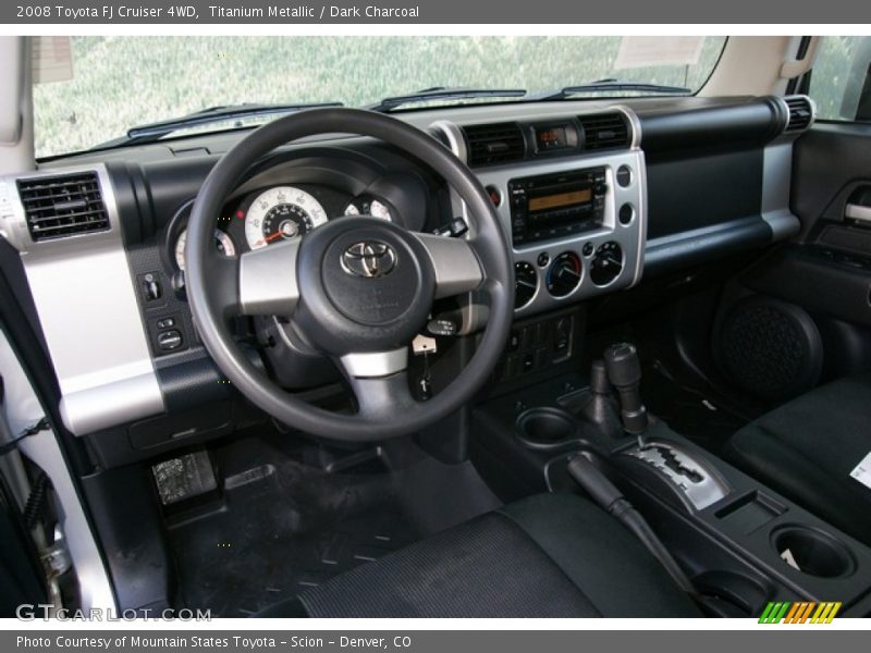 Titanium Metallic / Dark Charcoal 2008 Toyota FJ Cruiser 4WD