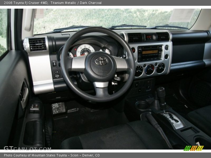 Titanium Metallic / Dark Charcoal 2008 Toyota FJ Cruiser 4WD