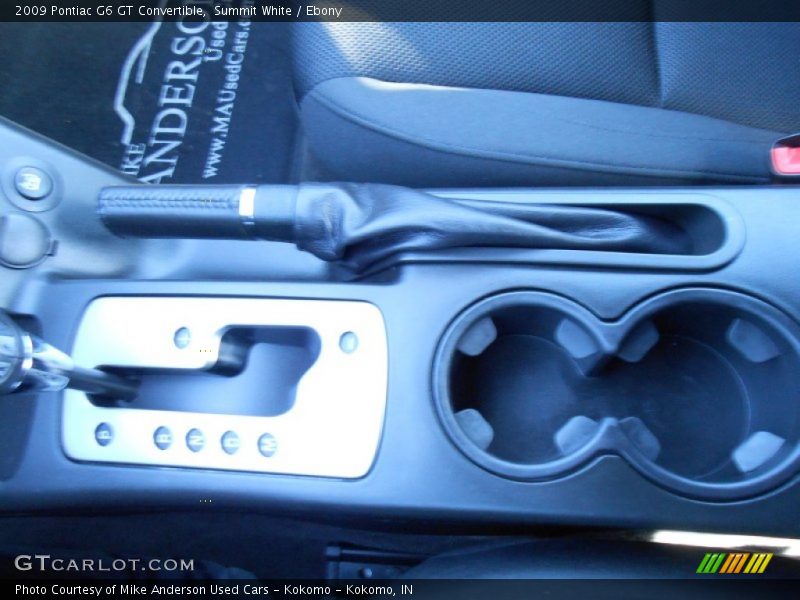 Summit White / Ebony 2009 Pontiac G6 GT Convertible