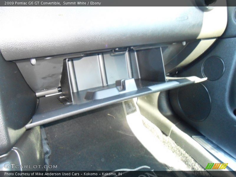 Summit White / Ebony 2009 Pontiac G6 GT Convertible