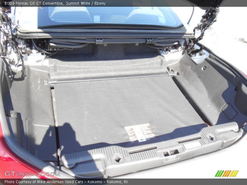 Summit White / Ebony 2009 Pontiac G6 GT Convertible