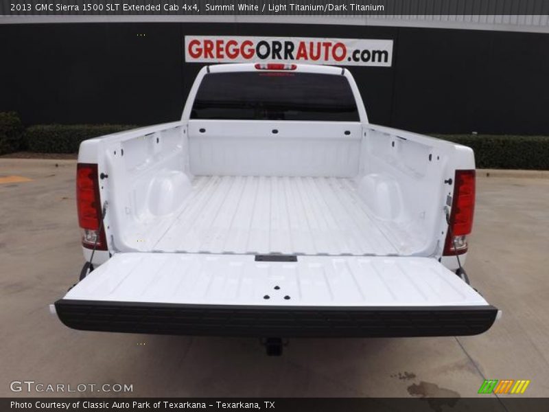 Summit White / Light Titanium/Dark Titanium 2013 GMC Sierra 1500 SLT Extended Cab 4x4
