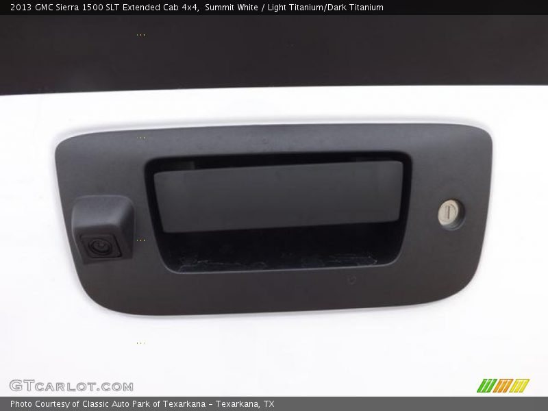 Summit White / Light Titanium/Dark Titanium 2013 GMC Sierra 1500 SLT Extended Cab 4x4