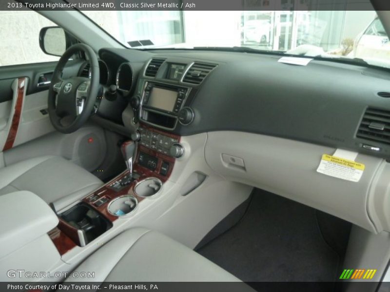 Classic Silver Metallic / Ash 2013 Toyota Highlander Limited 4WD