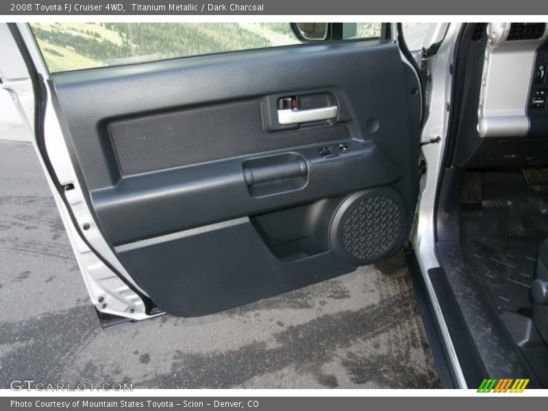 Titanium Metallic / Dark Charcoal 2008 Toyota FJ Cruiser 4WD
