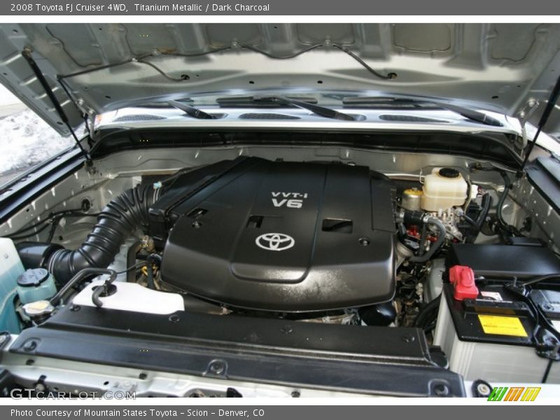 Titanium Metallic / Dark Charcoal 2008 Toyota FJ Cruiser 4WD