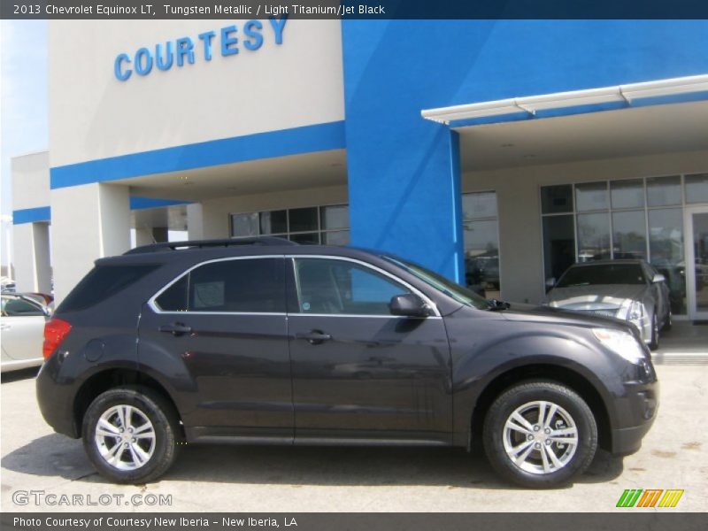 Tungsten Metallic / Light Titanium/Jet Black 2013 Chevrolet Equinox LT