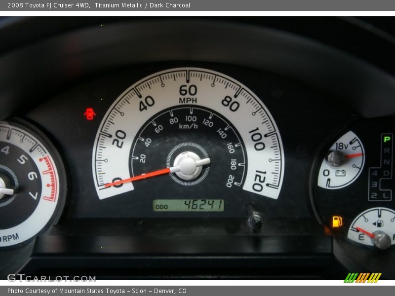 Titanium Metallic / Dark Charcoal 2008 Toyota FJ Cruiser 4WD