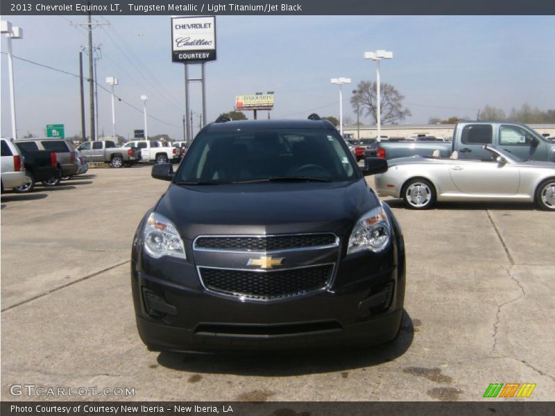 Tungsten Metallic / Light Titanium/Jet Black 2013 Chevrolet Equinox LT
