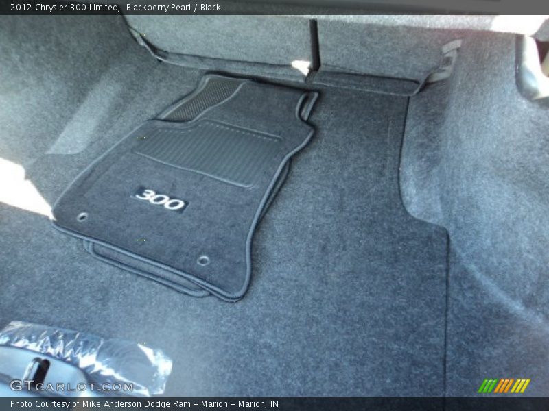 Blackberry Pearl / Black 2012 Chrysler 300 Limited